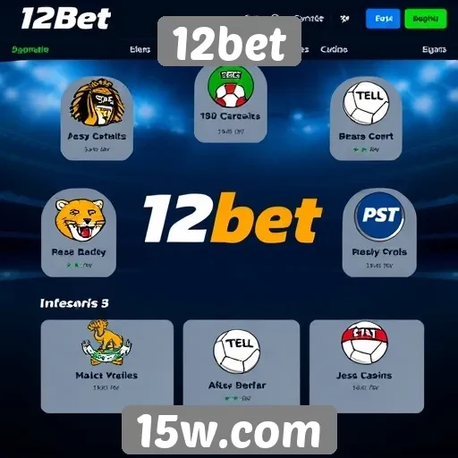 Recursos oferecidos no site 12bet